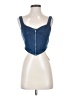 Shein Blue Sleeveless Top Size 2 - photo 1