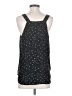 Ann Taylor LOFT 100% Polyester Stars Black Sleeveless Blouse Size S - photo 2