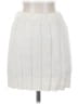 Zara Solid White Casual Skirt Size S - photo 1
