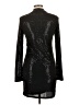 Elodie Black Cocktail Dress Size L - photo 2