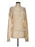By Together Metallic Gold Pullover Sweater Size S - photo 1