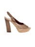 Jeffrey Campbell Tan Brown Heels Size 9 1/2 - photo 1