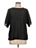 J.Crew Black Short Sleeve Blouse Size L - photo 1