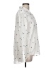 Grayson 100% Cotton Stars White Long Sleeve Blouse Size Lg (4) - photo 4