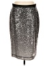 Pure Collection 100% Polyamide Metallic Silver Formal Skirt Size 8 - 10 - photo 1