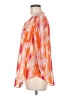 AGB 100% Polyester Orange 3/4 Sleeve Blouse Size M - photo 5