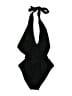 Cupshe Solid Black One Piece Swimsuit Size XL - photo 1