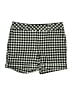 Northcrest Checkered-gingham Black Shorts Size 12 - photo 1
