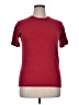 Basic Editions Burgundy Short Sleeve T-Shirt Size XL - photo 1