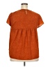 Perch by Blu Pepper Orange Short Sleeve Blouse Size 2X - photo 2