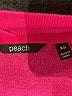 Peach Pink Pullover Sweater Size XS - photo 7