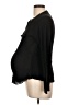 Bask Atelier Black Long Sleeve Blouse Size Lg Maternity - photo 5