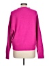 Zara Solid Pink Pullover Sweater Size L - photo 2