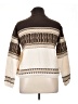 Cider Paisley Brown Turtleneck Sweater Size XL - photo 2