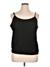 Fashion Bug 100% Polyester Black Sleeveless Top Size 24 - 22 Plus - photo 1