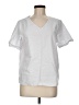 Made With Love White Short Sleeve Blouse Size M (estimated) - photo 1