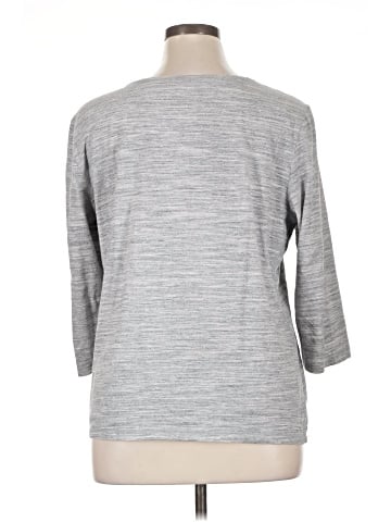 Christopher & Banks 3/4 Sleeve T-Shirt (view 2)