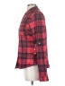Forever 21 Plaid Red Long Sleeve Blouse Size S - photo 5
