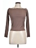 Love Tree Brown Long Sleeve Top Size L - photo 1