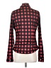 Forever 21 Checkered-gingham Red Long Sleeve Blouse Size S - photo 2
