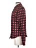 Forever 21 Checkered-gingham Red Long Sleeve Blouse Size S - photo 5
