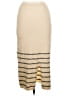 Mod Ref Stripes Tan Casual Skirt Size L - photo 2
