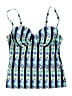 Kenneth Cole REACTION Argyle Blue Swimsuit Top Size M (estimated) - photo 1