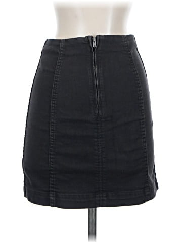 Free People Denim Skirt (view 2)