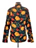 J.Crew 100% Cotton Floral Multi Color Orange Jacket Size M - photo 2