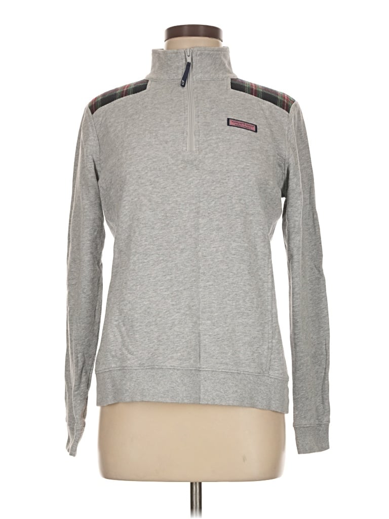 Pre-owned Vineyard Vines Sweatshirt In Gray