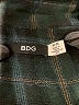 BDG 100% Rayon Plaid Black Long Sleeve Button-Down Shirt Size M - photo 7