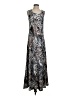 Attitude Paisley Silver Casual Dress Size XS - photo 1