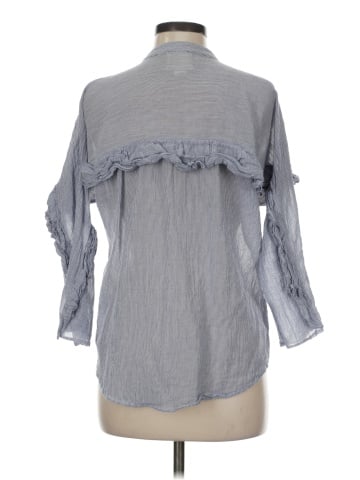 Maeve 3/4 Sleeve Button-Down Shirt (view 2)