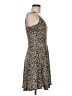 Acevog Animal Print Tan Casual Dress Size M - photo 4