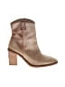 Shyanne 100% Leather Gold Brown Boots Size 8 1/2 - photo 1