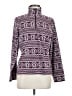 Lands' End 100% Polyester Paisley Purple Pullover Sweater Size M - photo 1