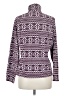 Lands' End 100% Polyester Paisley Purple Pullover Sweater Size M - photo 2