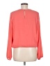 Tommy Hilfiger 100% Polyester Orange Long Sleeve Blouse Size M - photo 2