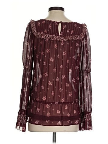 Joie Long Sleeve Silk Top (view 2)