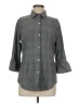 Gretchen Scott Designs Houndstooth Gray 3/4 Sleeve Blouse Size M - photo 1