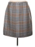 Talbots Plaid Gray Casual Skirt Size 12 - photo 2