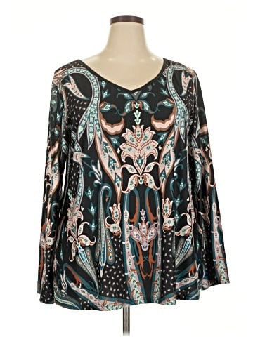 Sakurafina Long Sleeve Blouse (view 1)