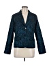 Chico's 100% Polyester Paisley Blue Blazer Size Med (1) - photo 1