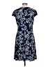 Studio One Paisley Blue Casual Dress Size L - photo 2