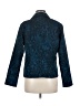 Chico's 100% Polyester Paisley Blue Blazer Size Med (1) - photo 2