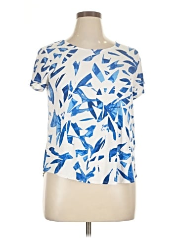 Alfani Short Sleeve Blouse (view 1)