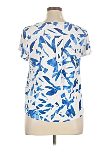 Alfani Short Sleeve Blouse (view 2)