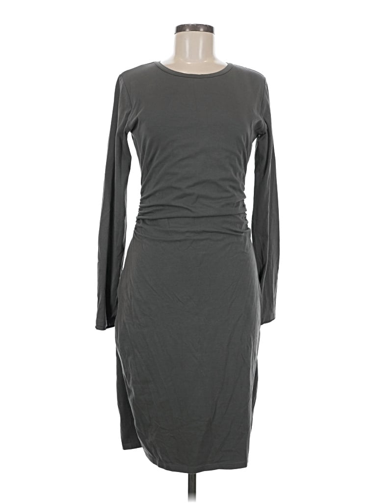 Pre-owned Margaret O'leary Casual Dress In Gray
