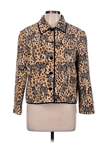 Maggy London Silk Blazer (view 1)