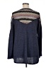 Oddi Chevron-herringbone Blue Pullover Sweater Size XL - photo 2